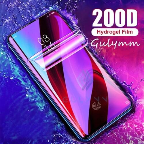 200D Anti Blue Light Hydrogel Film For Xiaomi Redmi Note 5 6 7 8 9 Pro K20 Pro Screen Protector For Redmi 7A 9s 8 6Pro Soft Film