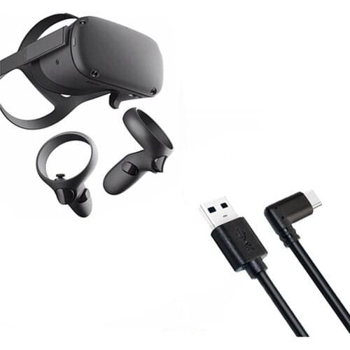 Third-party Data Line Charging Cable for Oculus Quest LINK VR Headset 3m/5m/8m USB-A TO Type-C Data Cable with elbow