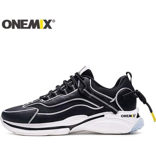 ONEMIX Men Sports Shoes Running Walking Fashion Women Sneakers Breathable Mesh Outdoor Man Sneaker Lightweight Woman Sport Shoe