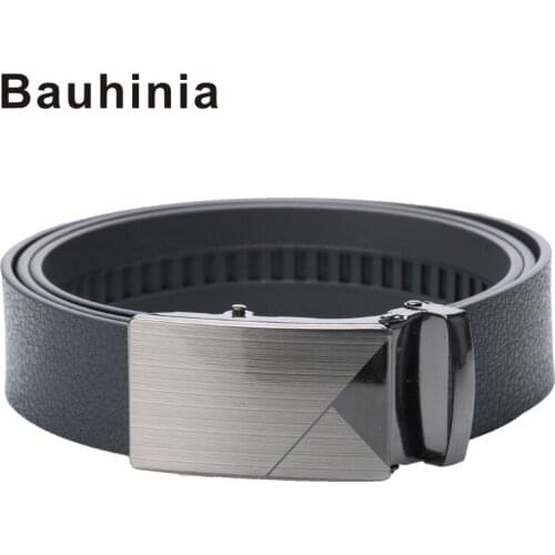 Bauhinia brand mens automatic buckle belt 125CM super cost-effective, wear-resistant and full of mens style belts