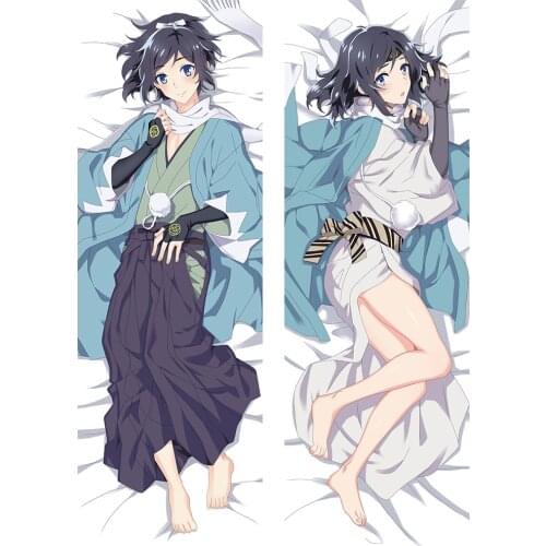 Online Game Touken Ranbu Yamatonokami Yasusada Dakimakura Hugging Body Full Printed Pillow Case Long Pillow Cover High Quality