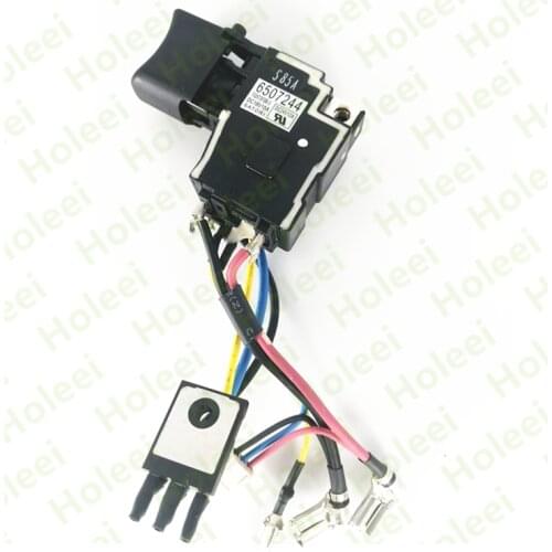 Switch for Makita DHP458 DHP448 DDF458 DDF448 BHP458 BHP448 BDF458 BDF448 6507244 6506824 650724-4 650682-4 6507244