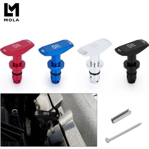 Aluminum Alloy Oil Dipstick Pull Handle For Ford 1999-2011 Mustang GT V8 GT500 Replacement Engine Accessories 4 color ODP02