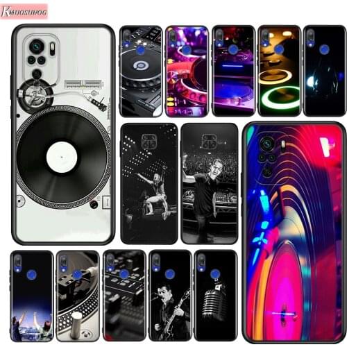 Dj Player Silicone Cover For Xiaomi Redmi Note 10 10S 9 9S Pro Max 9T 8T 8 7 6 5 Pro 5A Phone Case