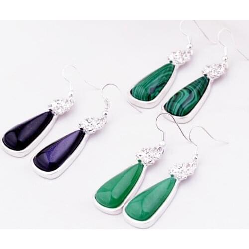 Висячие серьги Sunshine stone China At AliExpress