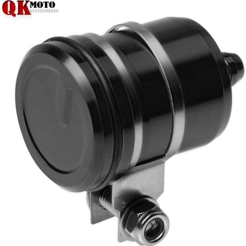 Universal Billet Rear Brake Clutch Tank Motorcycle Fluid Reservoir Oil Cup For Honda Kawasaki Suzuki Triumph Yamaha bmw
