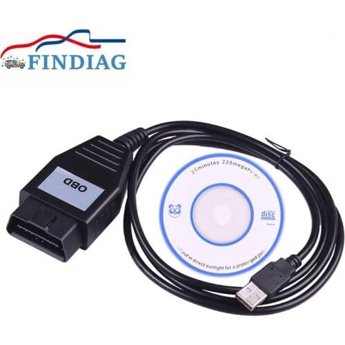 VCM OBD for Ford Focom OBD2 Scanner Car Fault Detection Tool OBDII USB Interface for Mazda for Ford Car Diagnostic Cable