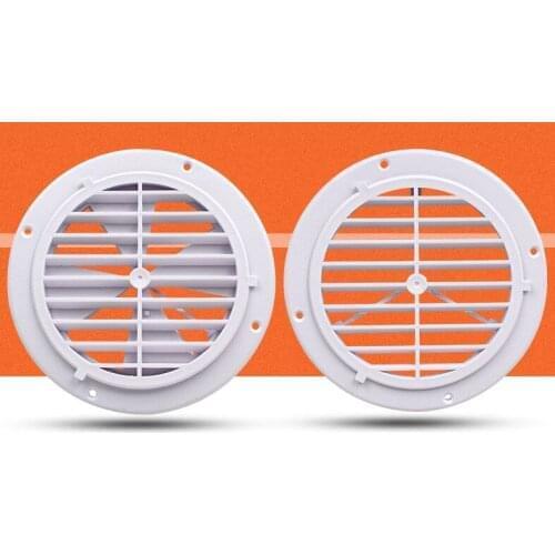 RV Vent cover Yacht plumbing grid Louver Air Vent Ducting Ventilation Exhaust grille Cover Heating Cooling vent with blades