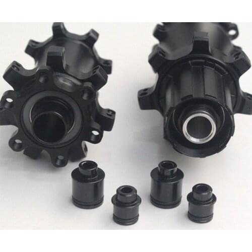 High Quality 12/15mm To M9 Thru Axle Hub to Quick Release Fork Conversion Adapter Nut for Hope Mavic DtSw Cycling Parts