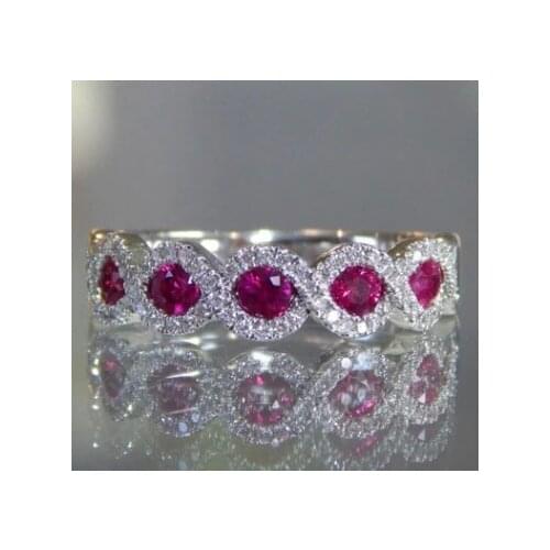 ZSHANSGL Rings With Cubic Zirkonia For Women