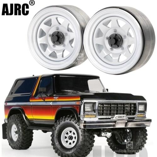 1.9inch Metal Wheel Hub Rim Beadlock For 1/10 Rc Crawler Car Trx4 Bronco TRX6 G63 Rc4wd D90 D110 Axial Scx10 90046 Jimny Cfx Vs4
