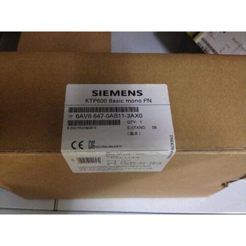 1PCS New Siemens 6AV6647-0AB11-3AX0 KTP600 HMI Panal 5.7" Brand