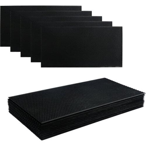 10 Pieces Of Plastic Honeycomb Beeswax Foundation Frame Base Sheet Beehive Nest Base Sheet Beekeeping Tool Beekeeper