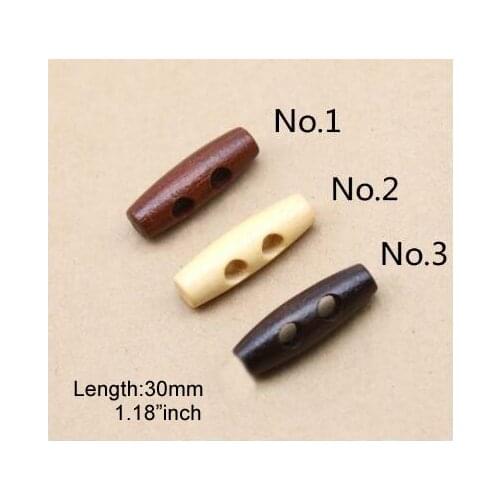 25pcs/lot Three Colors Olive shape horn buttons Wooden sewing button for garment Scrapbooking diy accessories (ss-1007)