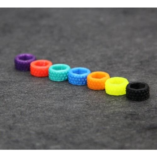 5PCS 3D Printed Mini SMA Antenna Anti Skid Wrench Tightening Nut Ring Anti-loose Handwheel Wrench for FPV Quadcopter Multirotor