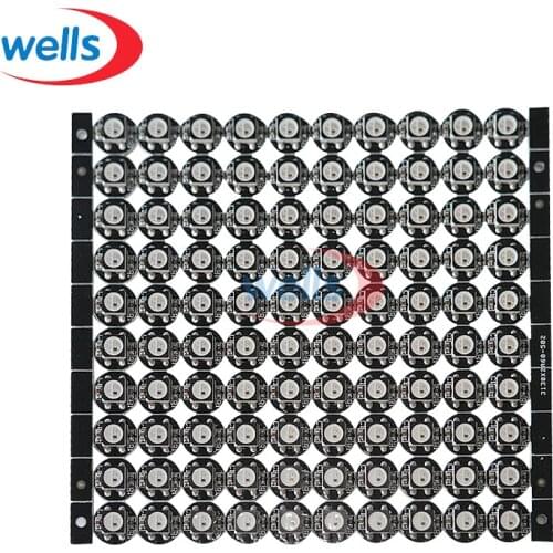 WS2812B LED With Heatsink (10mm*3mm) DC5V 5050 SMD RGB WS2812 IC Chips