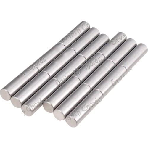 60 Pcs Guitar Humbucker Pickup magnetized Alnico 5 Polepiece Slug Pole Slug 18mm