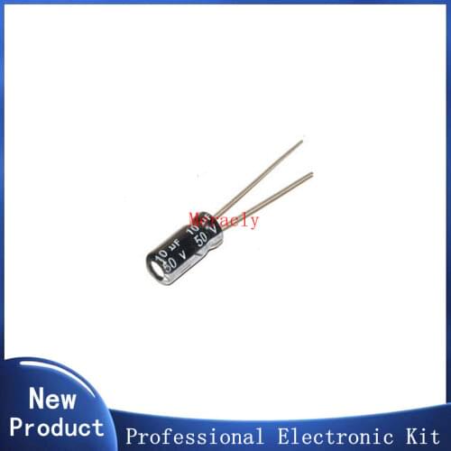 1000pcs Aluminum electrolytic capacitor 20% 1UF 2.2UF 3.3UF 4.7UF 6.8uF 10uF 22uF 33uF 47uF 100uF 50V 25V 16V 10V 4*7