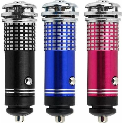 Car Air Purifier Oxygen Bar Car Negative Ion Generator In Addition To Smoke And Odor Formaldehyde With Blue Light Decorations