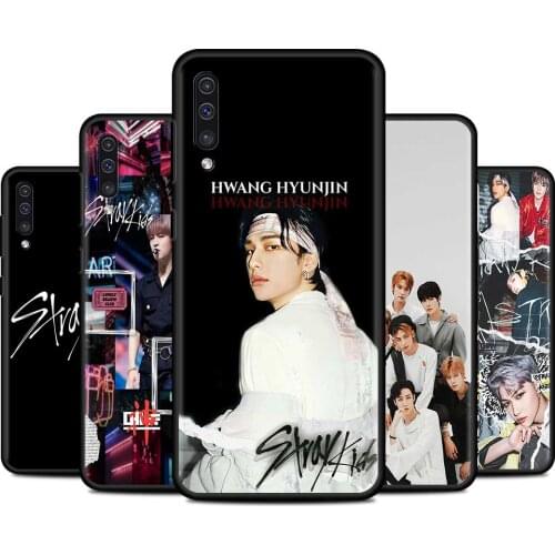 Boy group stray kids kpop Cell Phone Case for Samsung Galaxy A50 A10 A70 A20e A30 A40 A20s A10s A10e A80 A90 A51 5G Cover Coque