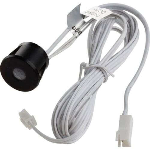 DC 12V LED PIR Body Infrared Sensor Motion Switch Automatic On Off Strip 1-3m Plastic