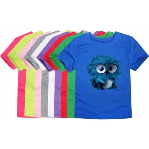 2018 baby t shirt for boys children t shirts girls and blouses t shirt kids t-shirt clothes clothing infants costume owl print