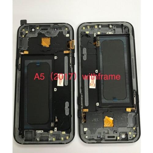 Promotion Catteny For Samsung Galaxy A5 2017 Lcd A520F Display With Touch Panel Screen Digitizer Assembly A520 Lcd With Frame