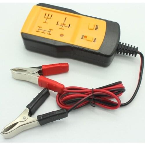 Automotive 12V Electronic Power Rapid Diagnostic Battery Checker Tool Auto Relay Tester Battery and Alternator Checker