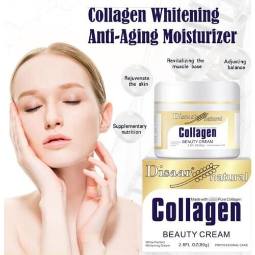 Collagen Power Lifting Cream 80g Face Cream Skin Care Whitening moisturizing Anti-aging Anti Wrinkle Korean Facial Cream