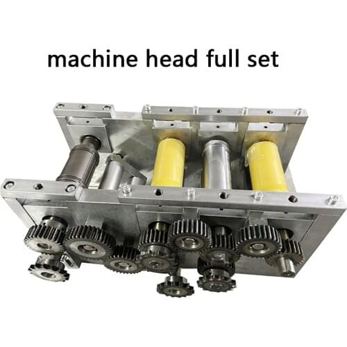 Flat Mask Machine Machine Head Combination 7pcs Set and Nose Bridge Group Folding Group Mask Machine Accessories