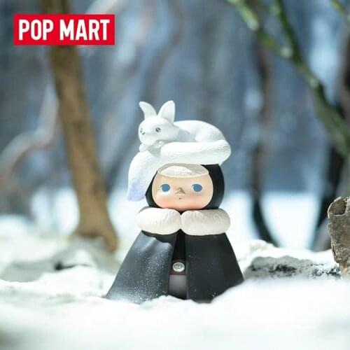 Original POPMART PUCKY Elf Winter Baby Series Blind Box Toys Model Confirm Style Cute Anime Figure Gift Surprise Box