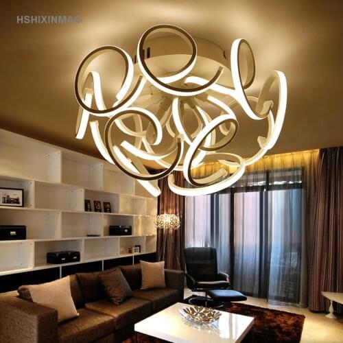 Modern fashion LED bedroom living room study ceiling lamp personalized dimming warm indoor home improvement Ceiling lights