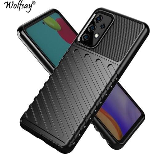 Rugged Fiber Shield Cover For Samsung Galaxy A52 5G Case Anti-knock Full Cover Case For Samsung A52 5G Case For Samsung A52 5G
