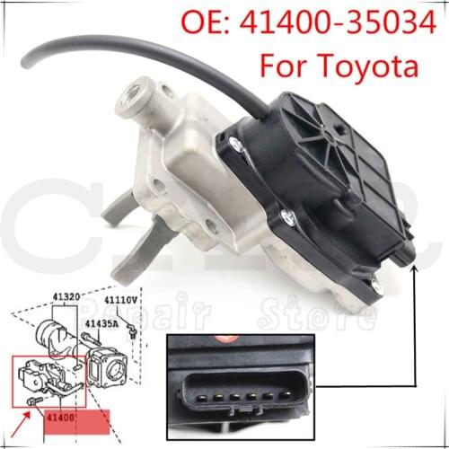 New Repair Kit For Toyota 4Runner 4.0L 4.7L Front 4WD Differential Vacuum Actuator 41400-35034 4140035034 4140035032 41400 35034
