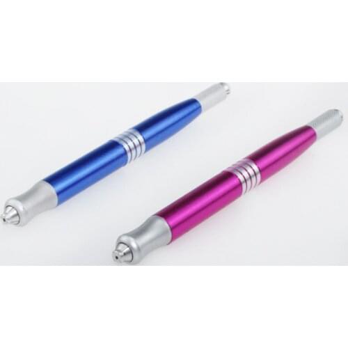 Free shipping Manual tattoo pen for permanent makeup pen eyebrow tattoo blade needle microblading pen