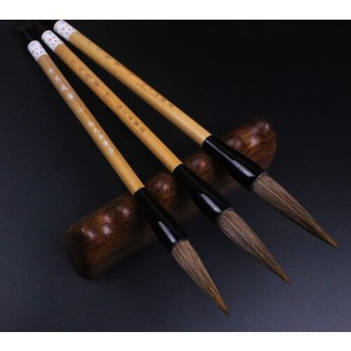 Xu Danan pen Zhuang Niuer pen Wolf and Niuer brush pure handmade brush
