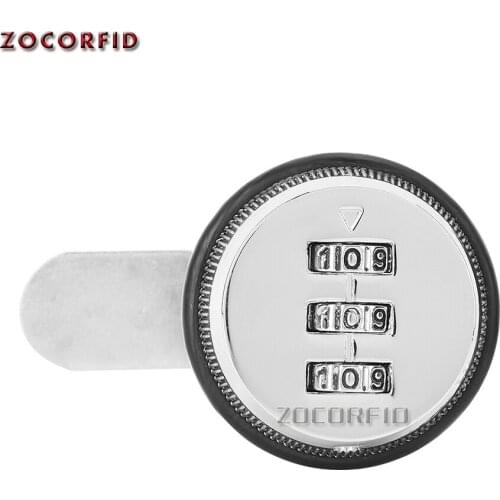 3 Digits Password Lock Combination Zinc Alloy Security Lock Suitcase office Coded Lock Cupboard Cabinet Locker