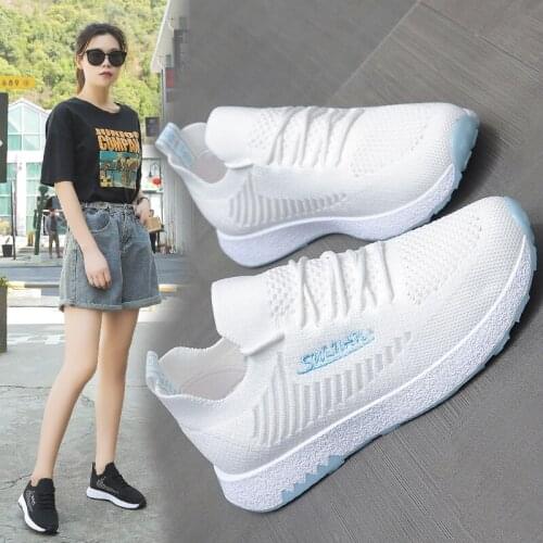 2021 sports womens shoes new spring and summer outdoor wild style mesh hollow breathable fitness shoes womens tennis shoes