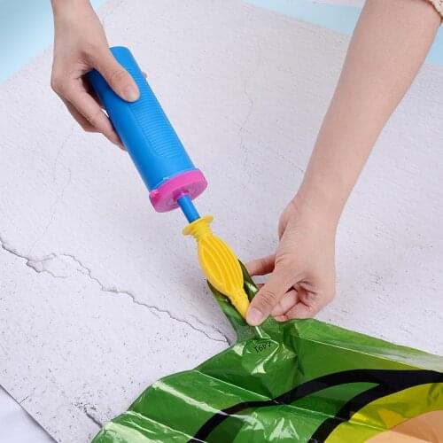 1Pcs Useful Portable Balloon Pump For Baloons Inflatable Toys And Foil Air Balloon Hand Pump