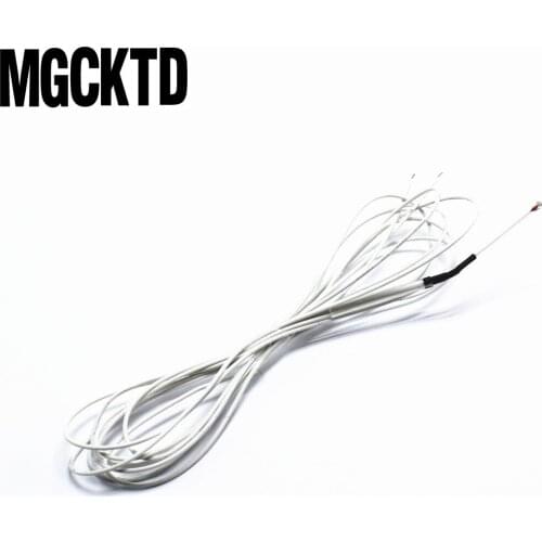 10Pcs/lot 100K ohm NTC 3950 Thermistors with cable for 3D Printer Reprap Mend