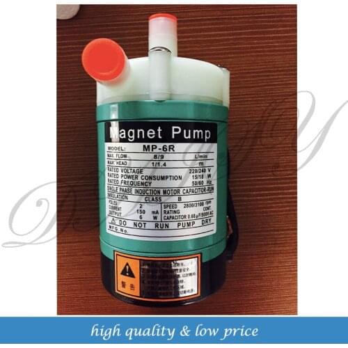 10pcs Mp-6r 50HZ/60HZ Small Food Grade Magnetic Drive Water Circulating Pumps Non-Leakage Magnetic Pump
