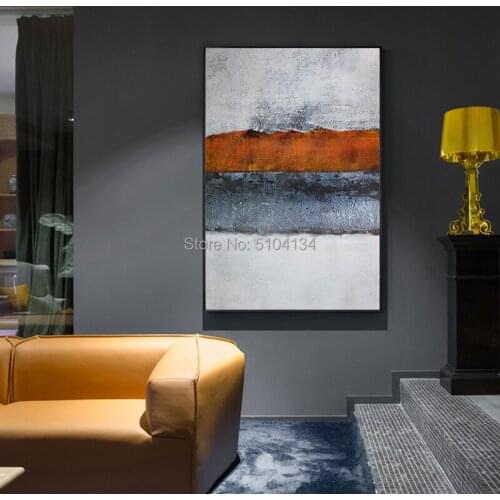 100% Hand Painted Oil Painting On Canvas Decoration Paintings For Living Room Modern Abstract Wall Art Pictures