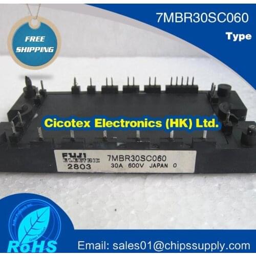 7MBR30SC060 MODULE IGBT PIM/Built-in converter with thyristor and brake (S series) 600V 30A PIM