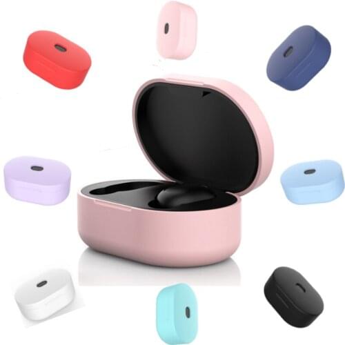 Earphone Case For Xiaomi Redmi Airdots TWS Wireless Bluetooth Headphone Headset Silicone Protective Cover For Redmi Airdots