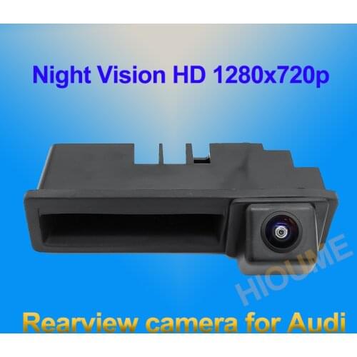 For Audi A3 A4 A5 A6 A6L S5 Q7 Rear View Camera Reverse Backup Night Vision HD 1280x720p Camera