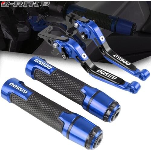 For SUZUKI GS500 GS 500 1989-2008 1990 1991 1992 1993 1994 Motorcycle Accessories Brake Clutch Levers Handlebar Hand Grips ends