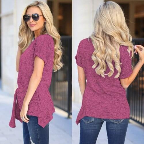 DUOYANGJIASHA Women's Plain T-shirts