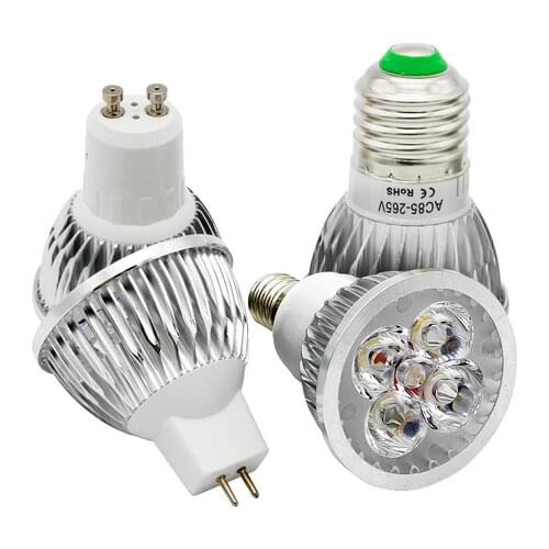 E27 e14 led light Dimmable MR16 DC12V LED 9w 12W 15w GU10 LED Bulbs Spotlight High Power GU10 led Lamp White LED SPOT Light