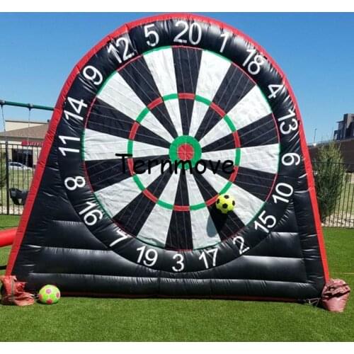 Giant PVC Inflatable Dart Board, Inflatable Foot Darts, Inflatable Soccer Dart , Inflatable Darts Game,Big Balls Included