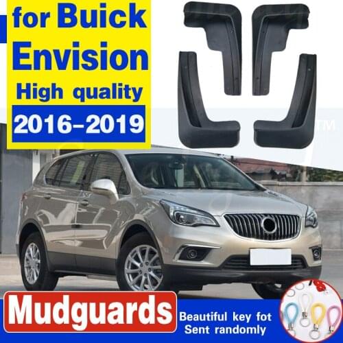 Set Molded Car Mud Flaps For Buick Envision 2016 2017 2018 Mudflaps Splash Guards Mud Flap Mudguards Fender Front Rear Styling